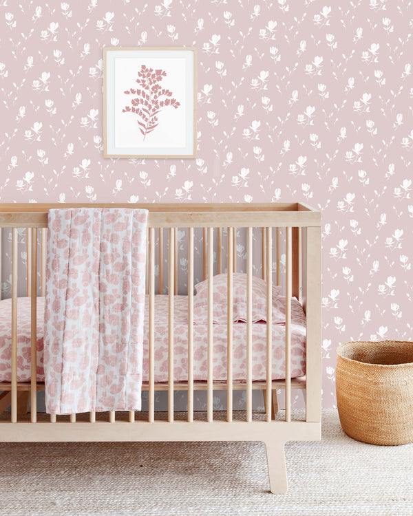 Wallpaper - Magnolia | Blush