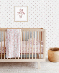 Crib Sheet  Bunny | Blush