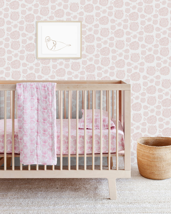 Wallpaper - Blowfish | Blush
