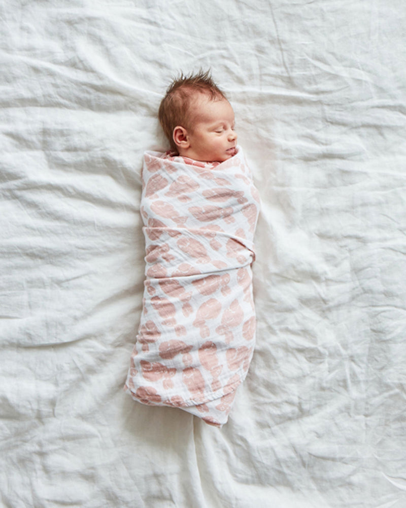 Swaddle - Bunny | Blush