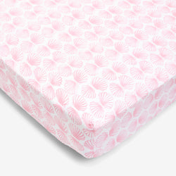 Crib Sheet - Scallop | Lilac
