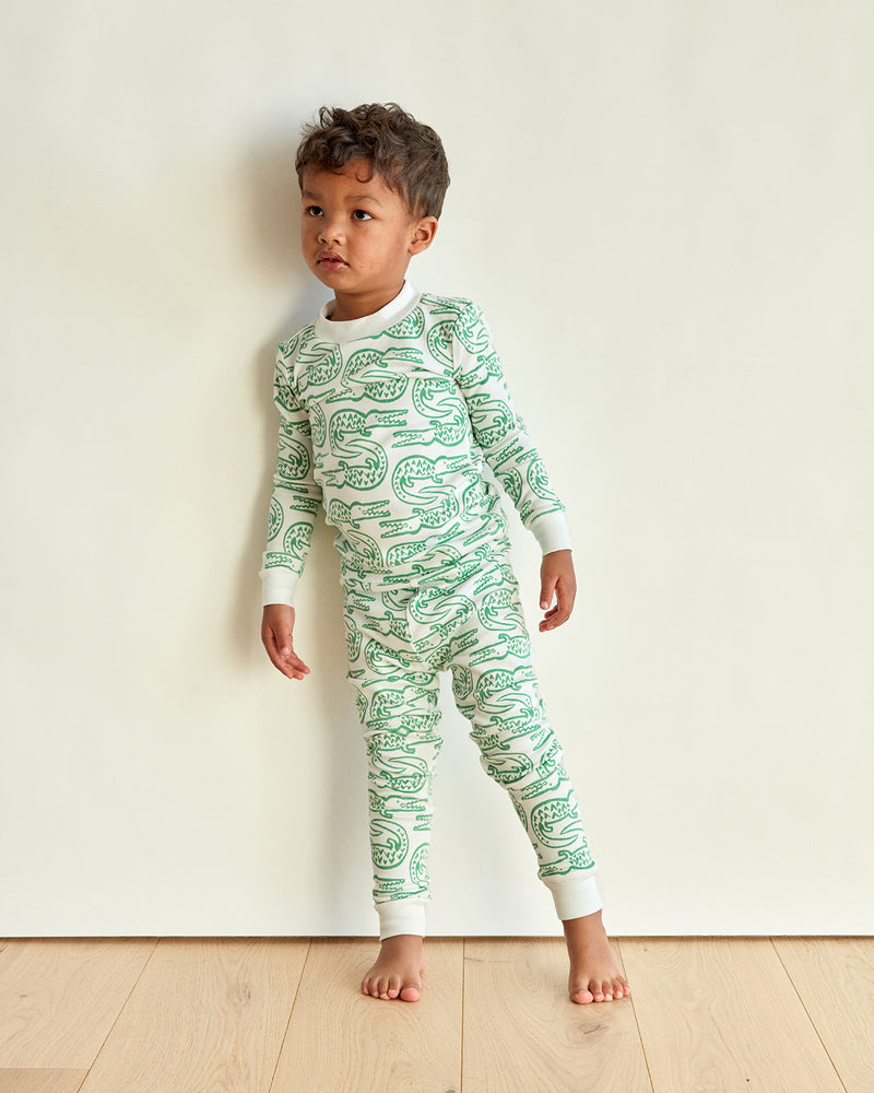 Pajama Set - Alligator | Jade