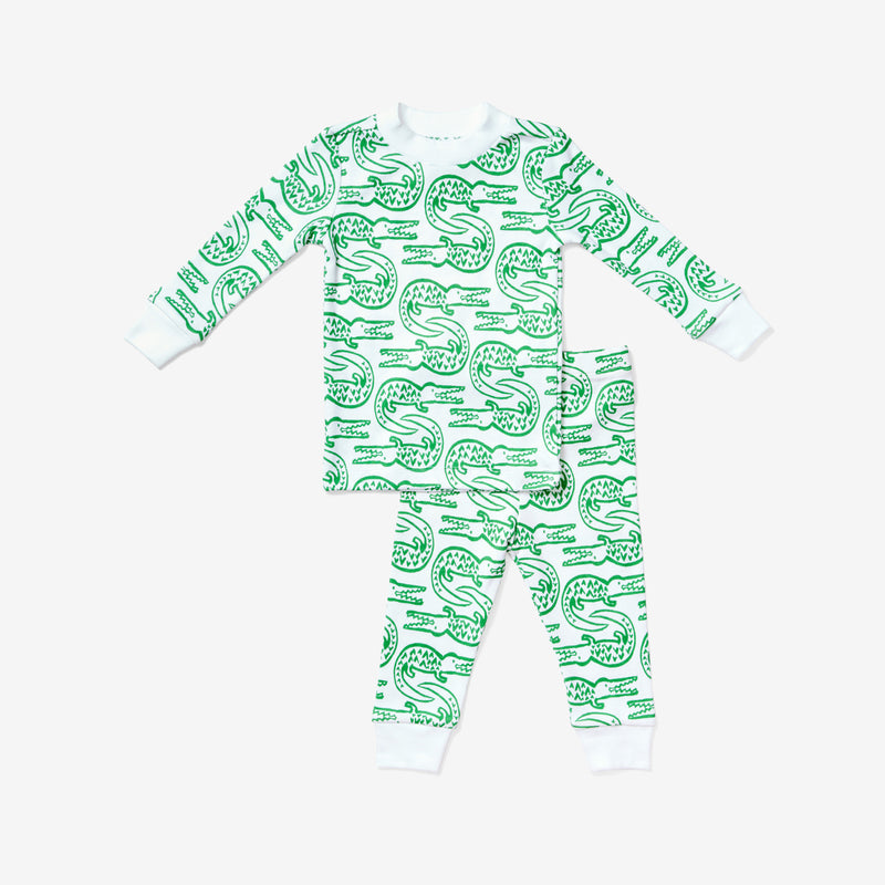 Pajama Set - Alligator | Jade