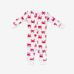 Zip Sleeper - Crab | Tomato