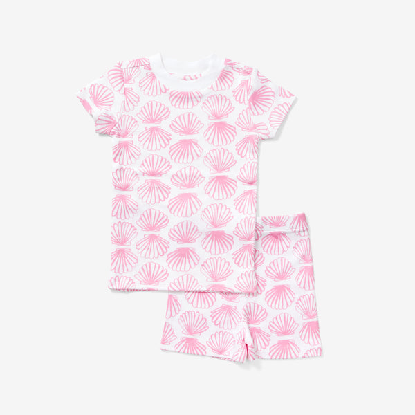 Pajama Set - Scallop | Lilac