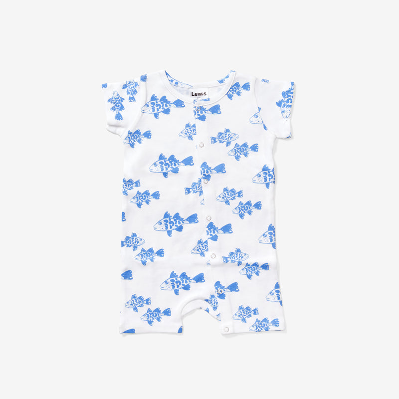 Baby Romper - Seabass | Marine