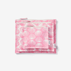 Zip Pouch Set - Scallop | Lilac