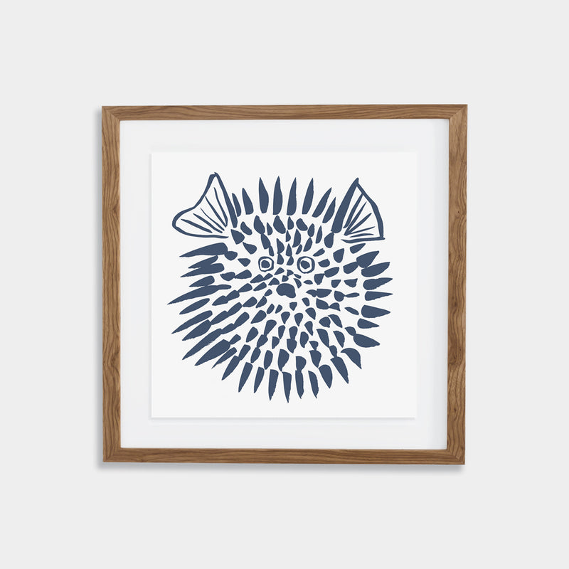 Blowfish Print - Denim