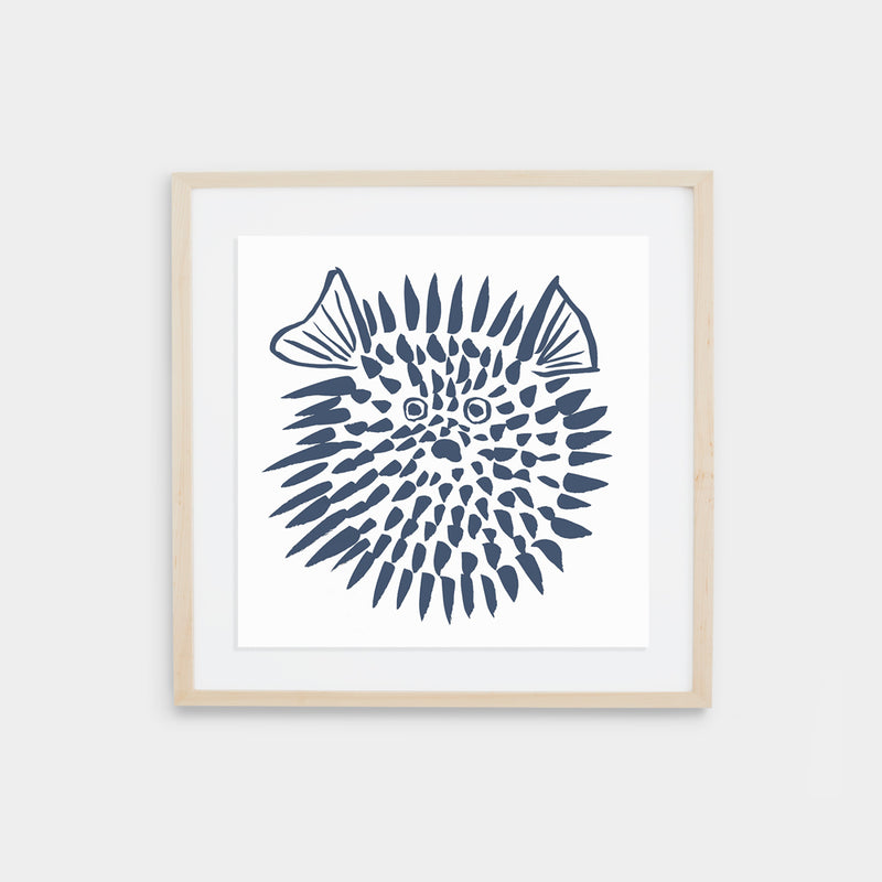 Blowfish Print - Denim