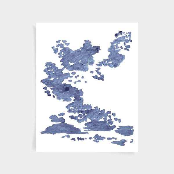 Clouds Print - Pacific