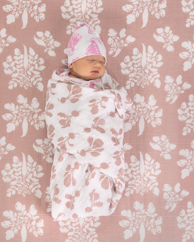 Swaddle - Radish | Mauve