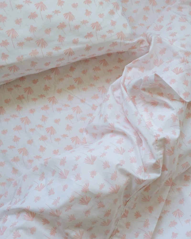 Sheet Set - Echinacea | Blush