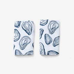 Burp Cloth Set - Oyster | Denim Burp Cloths Lewis 