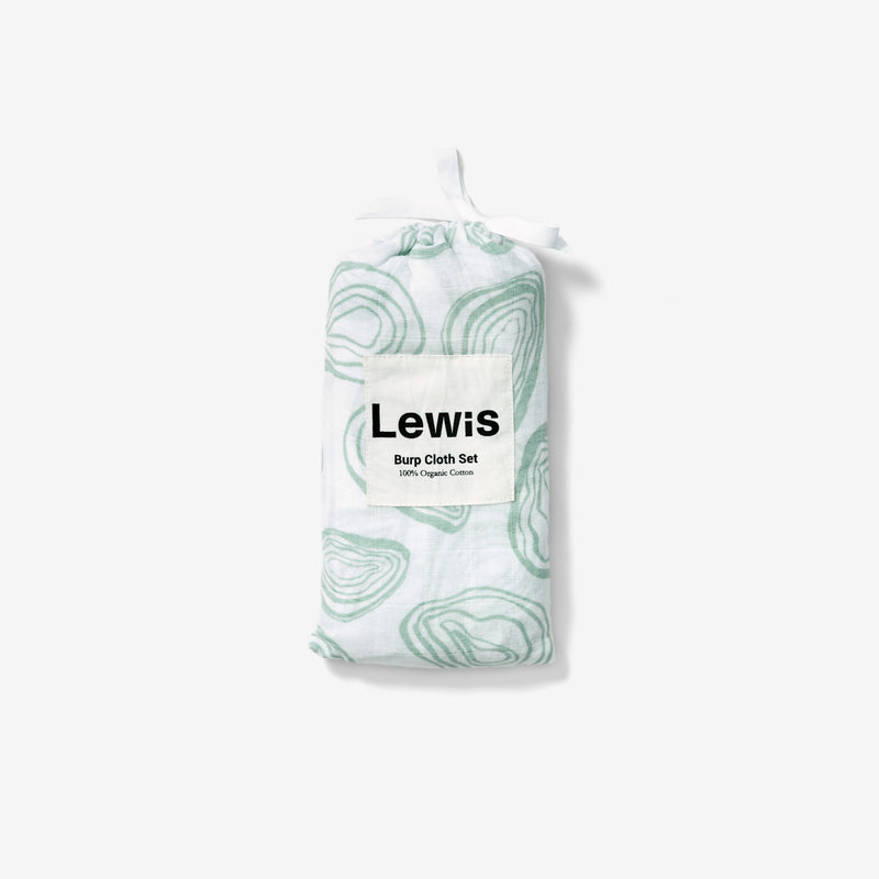 Burp Cloth Set - Oyster | Agave