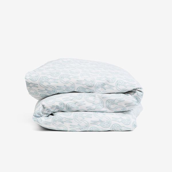 Duvet Cover - Alligator | Bay Blue