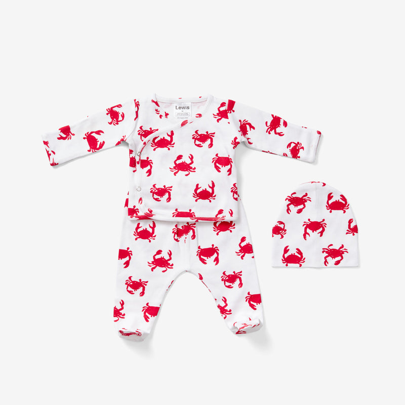 Take Me Home Outfit- Crab | Tomato
