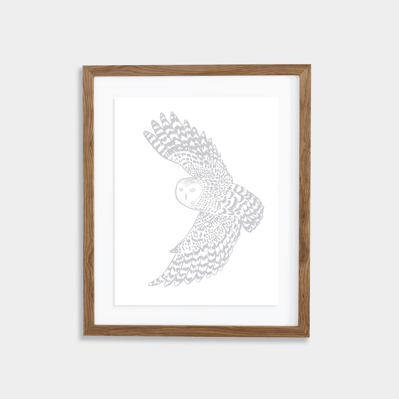 Owl Print - Moon