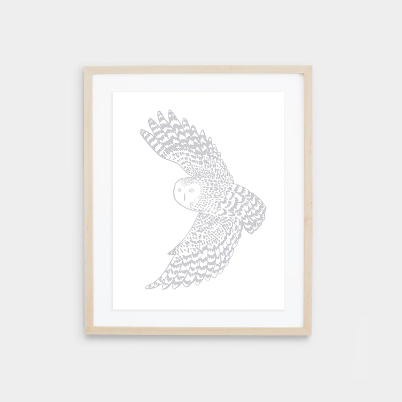 Owl Print - Moon