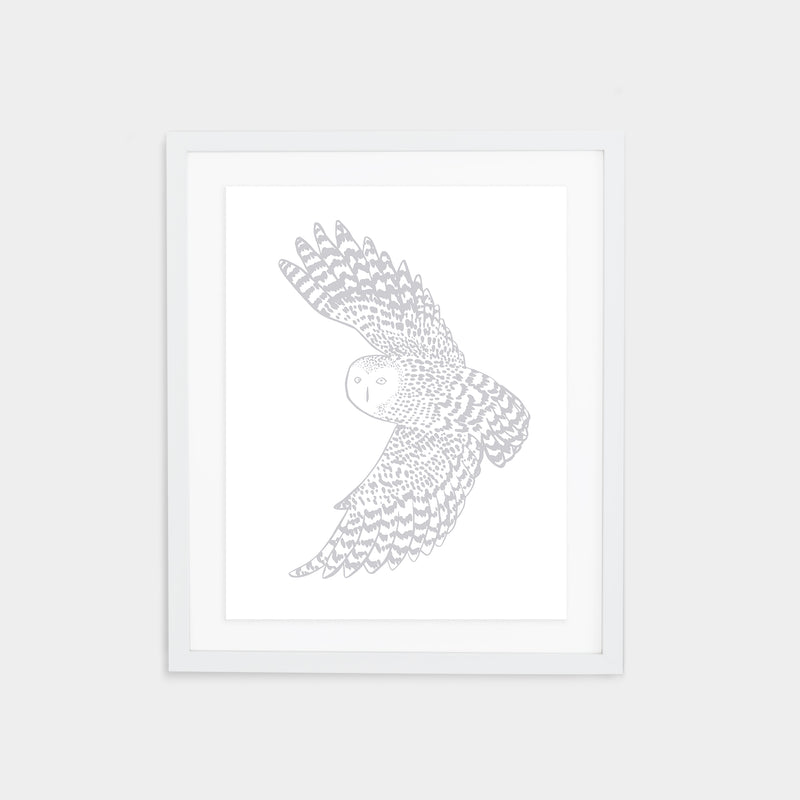 Owl Print - Moon