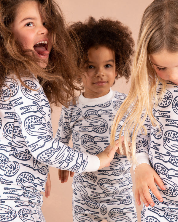 Pajama Set - Alligator | Denim