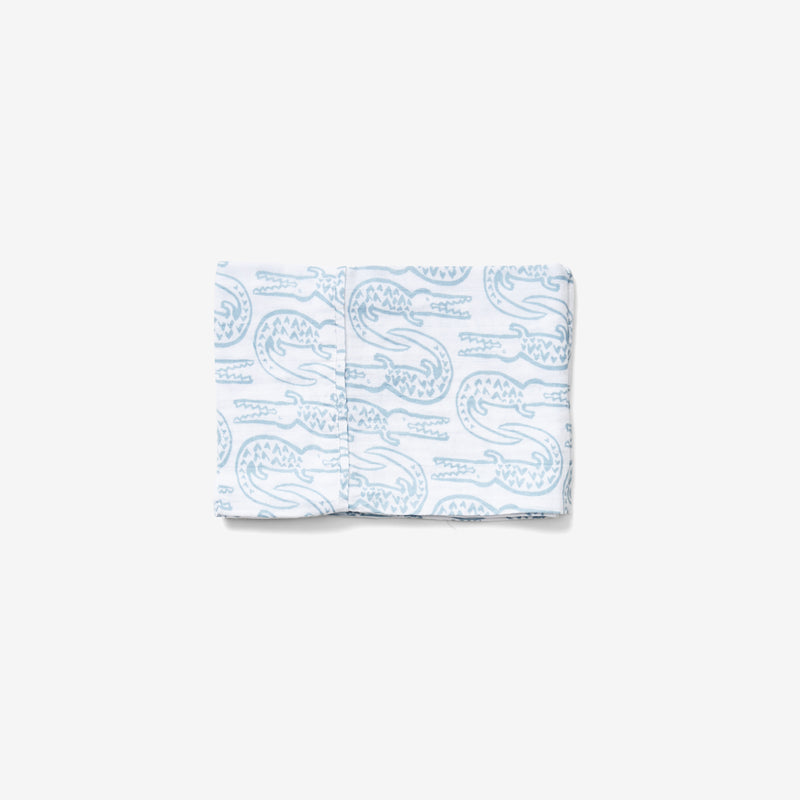 Toddler Pillowcase - Alligator | Bay Blue