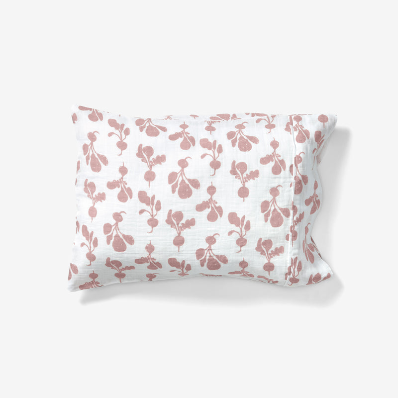 Toddler Pillowcase - Radish | Mauve