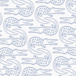 Wallpaper - Alligator | Bay Blue