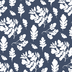 Wallpaper - Arugula | Denim