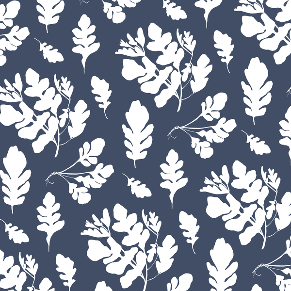 Wallpaper - Arugula | Denim
