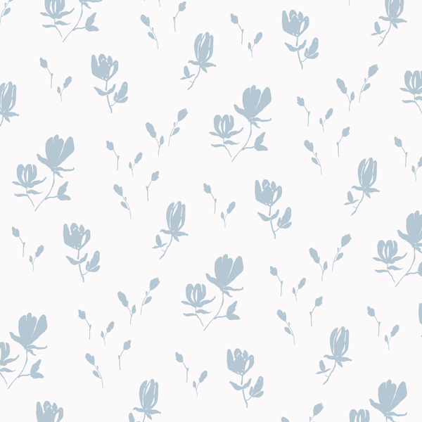 Wallpaper - Magnolia | Bay Blue
