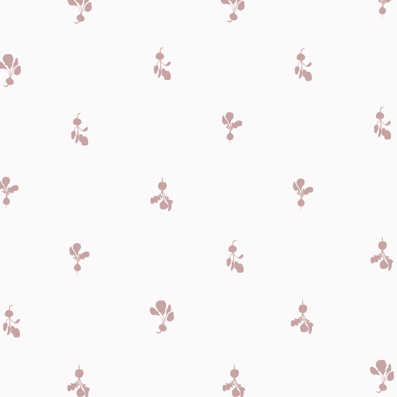 Wallpaper - Radish | Mauve