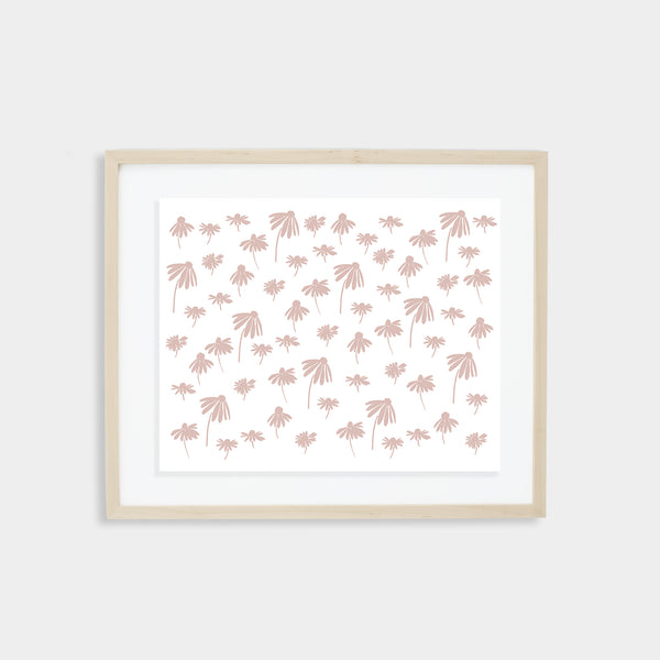 Echinacea Print - Blush