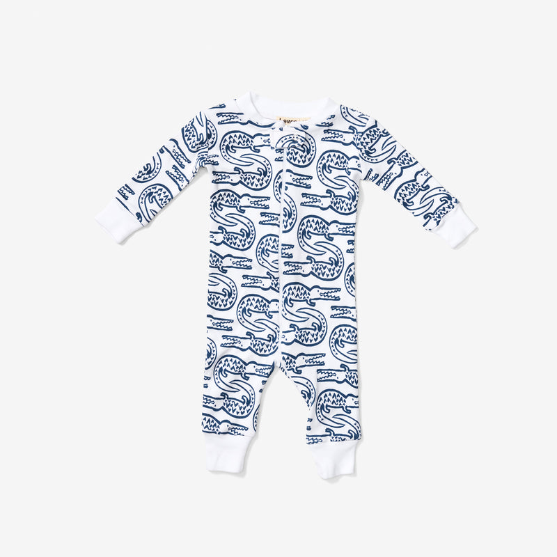 Zip Sleeper - Alligator | Denim