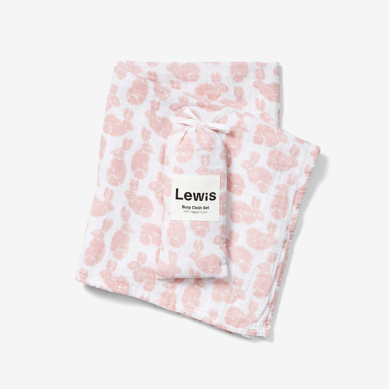 Baby Essentials Set - Bunny | Blush